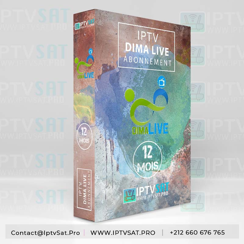 SUBSCRIPTION IPTV DIMA LIVE 12M